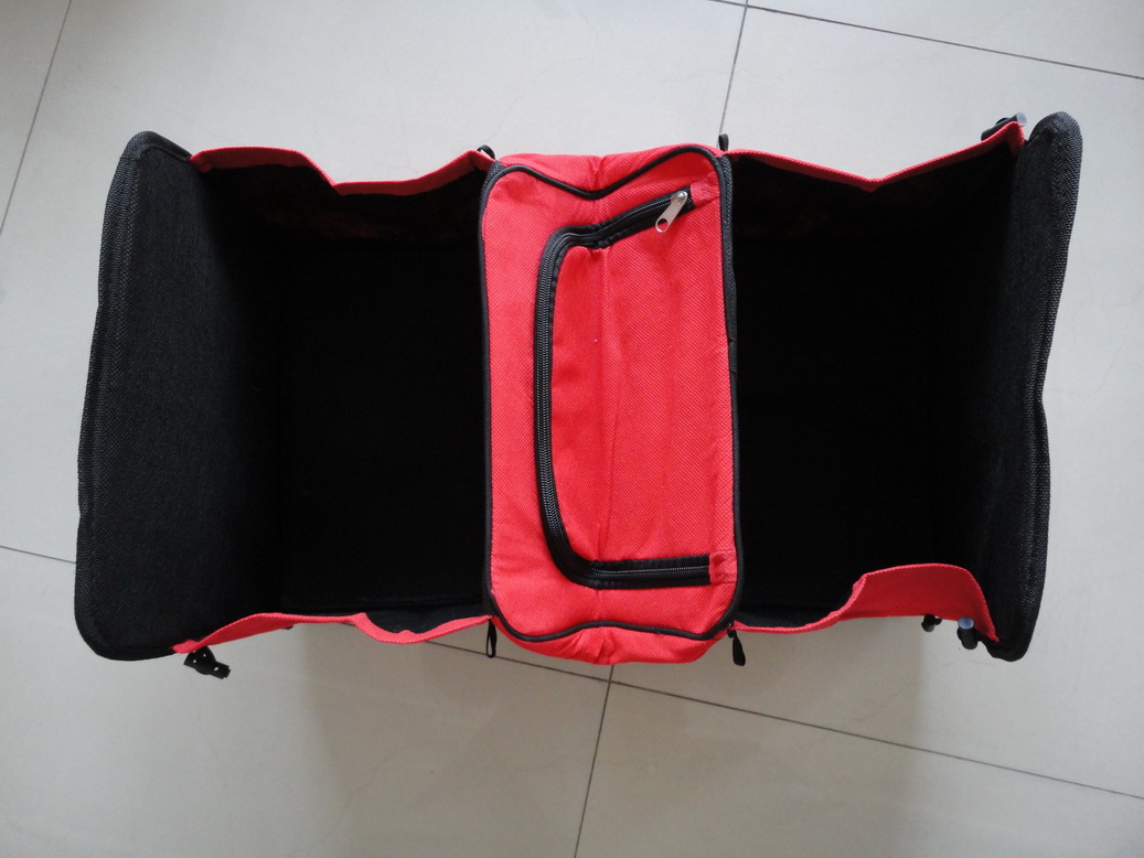 Folded Car Organizer